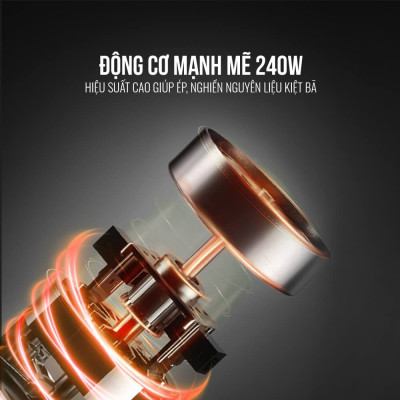 Máy Ép Trái Cây Elmich JEE-1854 (800ml - 240W) - Hàng Chính Hãng