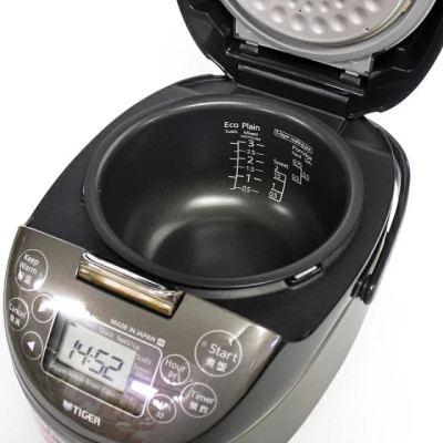 JPF-A55W-KZ - NỒI CƠM ĐIỆN TỬ CAO TẦN TIGER JPF-A55W-KZ MÀU ĐEN - Hàng chính hãng