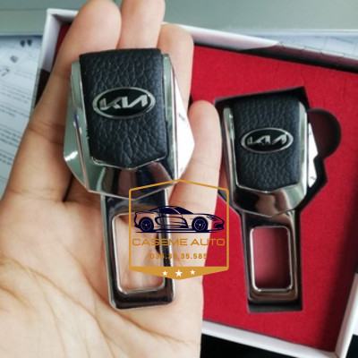 Bộ 2 Chốt Khóa Dây An Toàn 4S dành cho ô tô Logo Các Hãng Xe - Hàng Chính Hãng