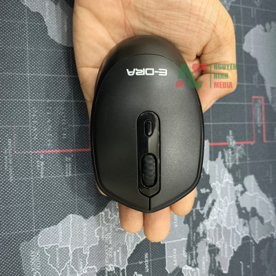 Chuột Không Dây Không Ồn E-DRA EM603W (Silent Switch) - Hàng Chính Hãng