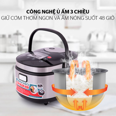 Nồi Cơm Điện Tử Sunhouse Mama SHD8903 (1.8 Lít) - Hàng chính hãng