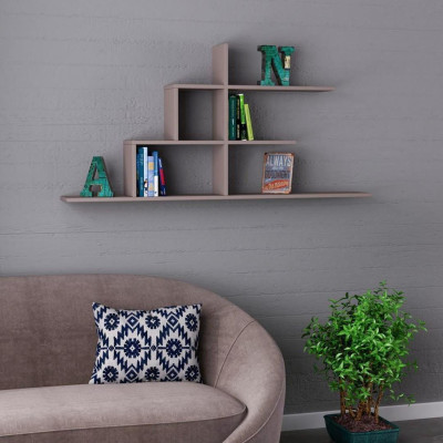 Kệ gỗ trưng bày kiểu dáng nhỏ gọn SMLIFE Walther