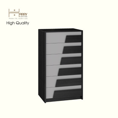 [Happy Home Furniture] PONIX, Tủ lưu trữ 6 ngăn kéo, 60cm x 45cm x 106cm ( DxRxC), THK_111