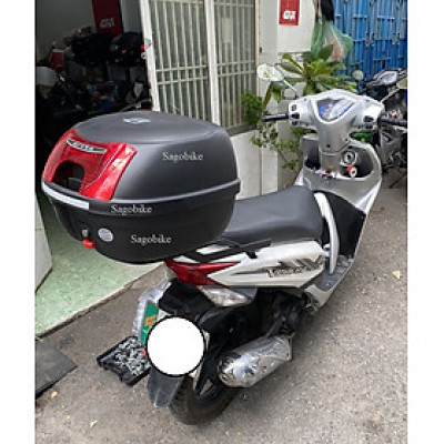 Thùng xe Vision 2012, thùng givi E26NX và baga Givi lắp cho Vison 2012