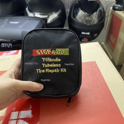 Bộ vá vỏ không ruột Stop & go, bộ vá xe Stop&go không ruột, không săm