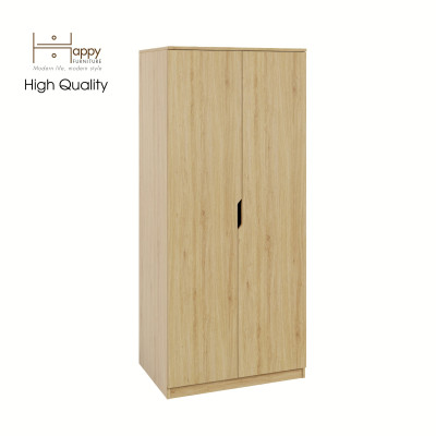 [Happy Home Furniture] DASH ,  Tủ quần áo đơn giản - 2 cửa mở ,  78cm x 53cm x 178cm ( DxRxC), TCM_006