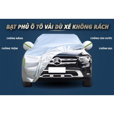 Bạt Phủ Xe Hơi MAZDA 2  Chất Liệu Vải Dù Siêu Bền Chịu Lực , Chống Mưa, Chống Nắng