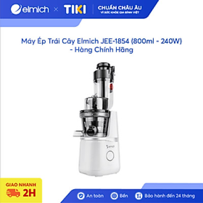 Máy Ép Trái Cây Elmich JEE-1854 (800ml - 240W) - Hàng Chính Hãng