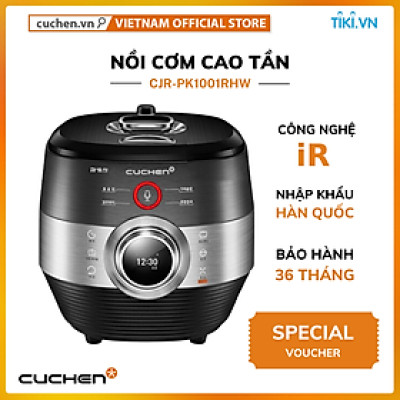 Nồi cơm điện cao tần IR Cuchen CJR-PK1001RHW Điều khiển bằng giọng nói (Hàng nhập khẩu chính hãng)