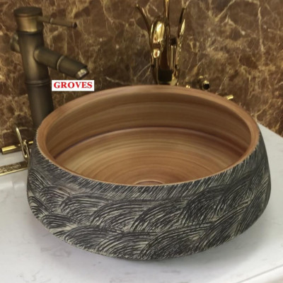 Chậu gốm sứ bát tràng GROVES GRVL 8124