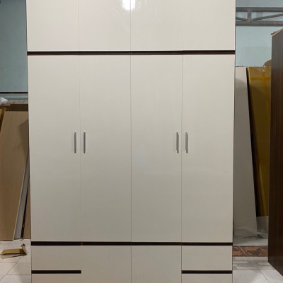 Tủ áo 3 cánh Juno Sofa ngang 1m2 x 2m4 Màu tùy chọn 