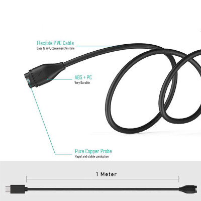 Cáp Sạc USB C cho Đồng Hồ Garmin Fenix / Forerunner / Instinct / Vivoactive / Vivomove / Venu / Approach / Tactix / Epix Pro - Hàng nhập khẩu