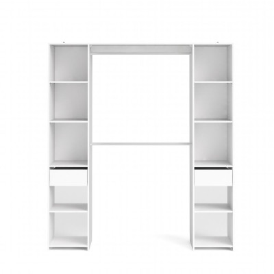 Tủ để quần áo bằng gỗ thiết kế tiện lợi SMLIFE Cabana