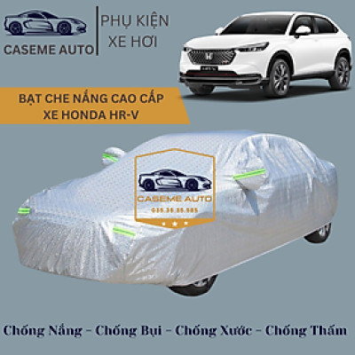[HONDA HR-V] Bạt phủ xe ô tô tráng nhôm cao cấp dành cho xe HONDA HR-V, 3 lớp chống nóng, chống thấm, chống bụi - Hàng Chính Hãng
