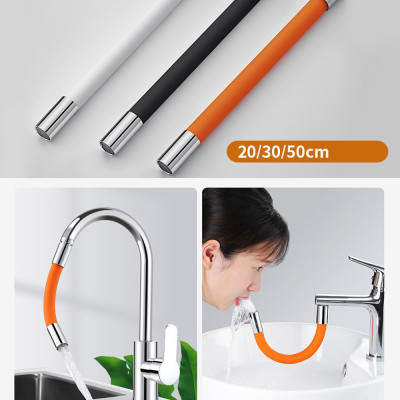 Vòi nước nối dài uốn cong 360 độ chống tung tóe lắp cho mọi loại vòi Minh House