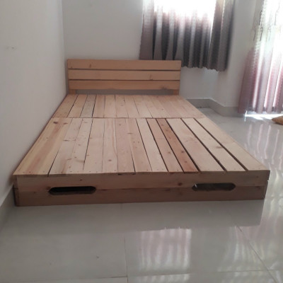 Giường Ballet Juno Sofa sơn Phủ PU giá rẻ hiện đại