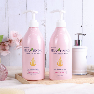 Combo 01 chai Dầu Gội chăm sóc tóc + 01 Sữa tắm dưỡng ẩm da cao cấp Heavening Perfect TẶNG KÈM Hộp & Túi đựng