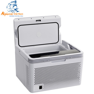 Tủ lạnh ô tô thông minh Alpicool Việt Nam 10 lít - C10 - 2 chức năng làm nóng 50 độ, làm đá nhanh kiêm hộp đựng thực phẩm, kiêm thùng đá cho tài xế, lái xe