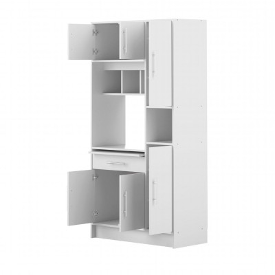 Tủ phòng ăn bằng gỗ nhỏ gọn cho gia đình SMLIFE Damon