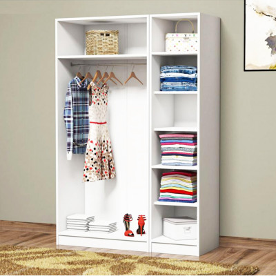 Tủ để quần áo gia đình mẫu mã đẹp thanh lịch SMLIFE Buggy