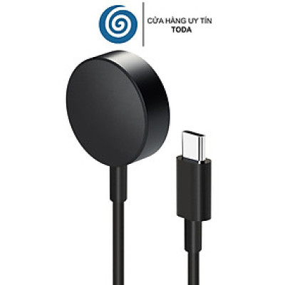 Cáp Sạc Đế Sạc Kim Loại cho Samsung Galaxy Watch 5/5Pro/6/6Classic/7 & Galaxy Watch Ultra Cổng USB Type C - Hàng Chính Hãng