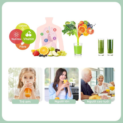 Máy Ép Trái Cây Elmich JEE-1854 (800ml - 240W) - Hàng Chính Hãng