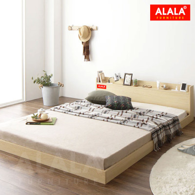 Giường thấp ALALA67 / Miễn phí vận chuyển và lắp đặt tận nơi/ Đổi trả 30 ngày/ Sản phẩm được bảo hành 5 năm từ thương hiệu ALALA/ Chịu lực 700kg