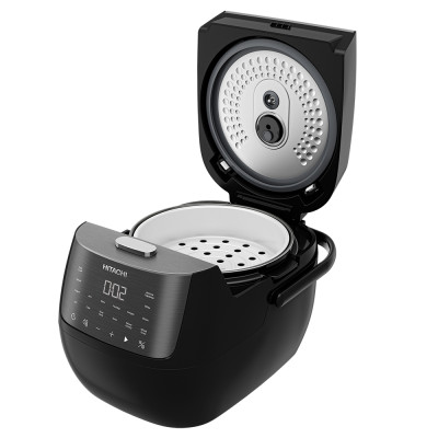 Nồi cơm điện tử Hitachi RZ-S18VN, dung tích 1.8L, màu đen, 16 chế độ nấu - Hàng chính hãng
