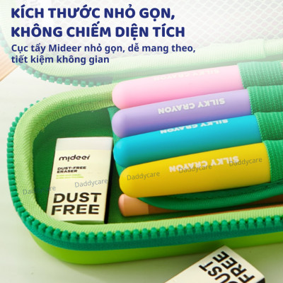 Gôm tẩy bút chì không vụn Mideer Dust-free Eraser, đồ dùng dụng cụ học tập
