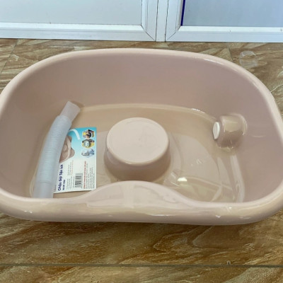 Chậu Gội Đầu Tại Giường, Tại Nhà, Thau Gội Đầu Chất Liệu Nhựa Cao Câp Siêu Bền