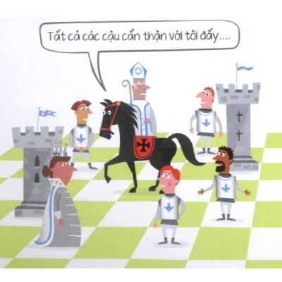 Combo 2 cuốn Chơi cờ vua cùng bé - TRÒ CHƠI PHÁT TRIỂN TOÀN DIỆN (Quyển 1), VÁN CỜ HOÀN CHỈNH (Quyển 2)