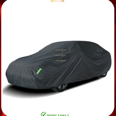 Bạt phủ ô tô bán tải Nissan Navara nhãn hiệu Macsim sử dụng trong nhà và ngoài trời chất liệu Polyester - màu đen