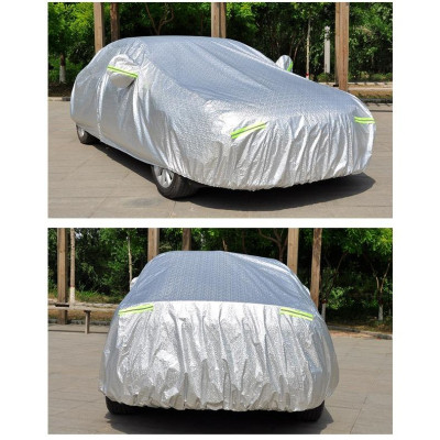 Bạt che phủ xe ô tô 5 chỗ Hyundai i10 Sedan chống nắng mưa, bạt trùm xe ô tô vải dù 3 lớp chống nóng không thấm nước