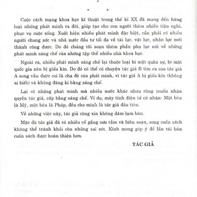 Các Nhà Phát Minh Sáng Chế Nổi Tiếng - HA