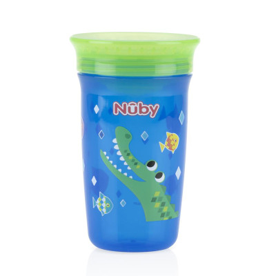 [ 10411-Nuby ] Ca uống nước 360 độ chống tràn, dung tích 300ml