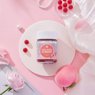 Combo Kẹo Dẻo Collagen & Kẹo Dẻo Củ Dền Coolvita Hỗ Trợ Trẻ Hóa Sáng Da - Cải Thiện Sức Khỏe Tóc Móng - Hỗ Trợ Bổ Sung Sắt, Lưu Thông Máu - Bổ Sung Năng Lượng, Kết Hợp Biotin, Vitamin C, Vitamin E &  LCitrulline - 2 Hộp (60 viên x 3g)/hộp