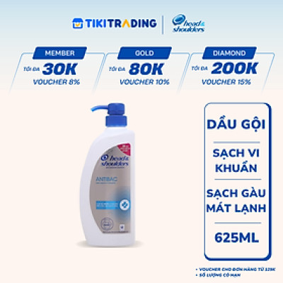Dầu Gội HEAD & SHOULDERS Chai 625ml 