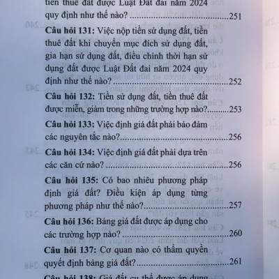 200 câu hỏi và trả lời về Luật Đất đai năm 2024