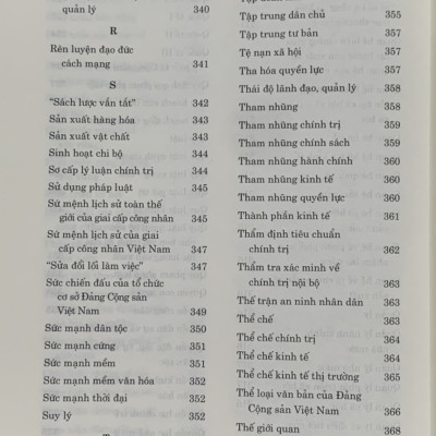 Sách - Thuật ngữ lý luận chính trị