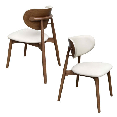 Ghế ăn gỗ ash phong cách Châu Âu ALEX-P Nội thất Capta Ghế nhà hàng khung gỗ tần bì tựa ghế polywood verneer vân gỗ bọc nệm vải simili ALEX-P Nội thất Capta hcm