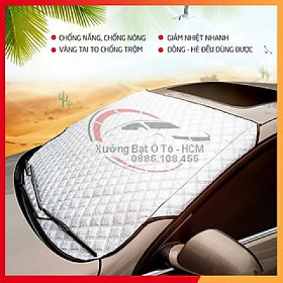 Bạt Phủ Ô Tô Vải Dù Oxford, Tráng Nhôm Cao Cấp, Áo Trùm Bảo Vệ Xe HYUNDAI I10 SEDAN, Bạc Phủ Trùm 