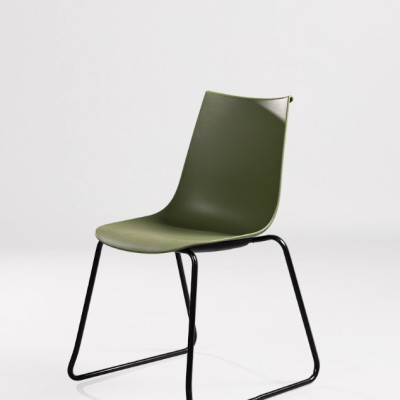 Ghế nhựa chân sắt nhập khẩu Juno Sofa cao cấp JNST Amelie21CT 42 x 43 x 82 cm