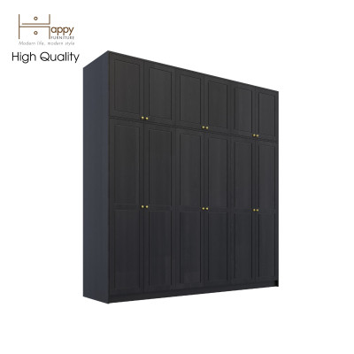 [Happy Home Furniture] ELEGANT, Tủ quần áo cửa mở 2m4x2m4, 240cm x 54cm x 240cm ( DxRxC), TCM_085