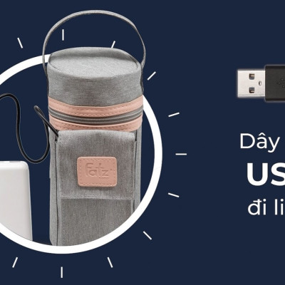 DỤNG CỤ HÂM SỮA CẦM TAY FATZ FATZBABY - READY 3 - FB3103SL (KHÔNG KÈM ADAPTOR) Hàng chính hãng