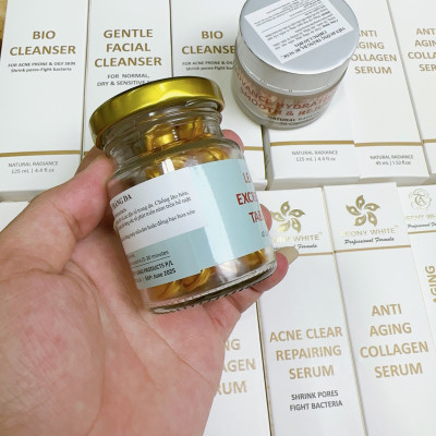 Viên Thải Chì PEONY WHITE 40v - Mờ Thâm Nám - Dưỡng Trắng Da - Giảm Tác Nhân Gây Nám - Phục Hồi - Chống Lão Hóa