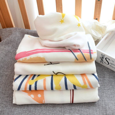 Chăn (mền) đũi cho bé từ sơ sinh đến tiểu học chất liệu sợi tre thiên nhiên và sợi Cotton, loại siêu mềm mịn, KT: 110x110cm, Bamboo Home - hàng chính hãng BBH05