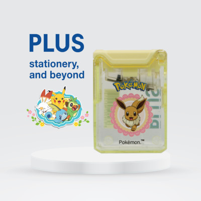 Chuốt bút chì Pokemon, thương hiệu PLUS Nhật Bản, Chất liệu cao cấp, Giao họa tiết ngẫu nhiên