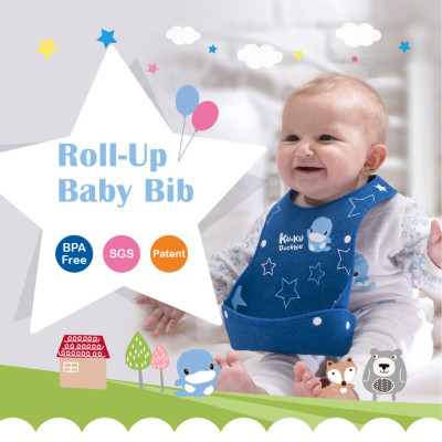 YẾM ĂN CHO BÉ BẰNG XỐP EVA CÓ KHAY HỨNG KUKU - KU2247