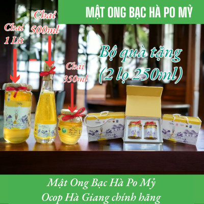 MẬT ONG BẠC HÀ CHÍNH HÃNG PO MỶ OCOP HÀ GIANG, MẬT ONG BẠC HÀ NGUYÊN CHẤT HÀ GIANG