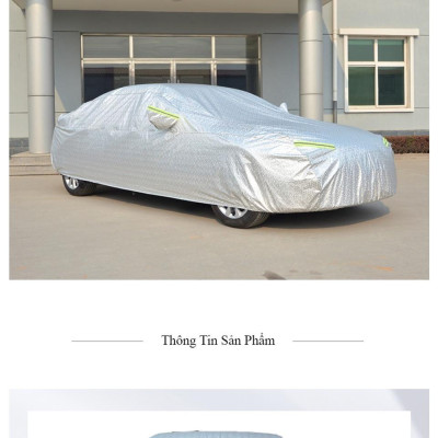 Bạt che phủ xe ô tô 5 chỗ Hyundai Elantra 2019 chống nắng mưa, bạt trùm xe ô tô 3 lớp chống nóng không thấm nước 